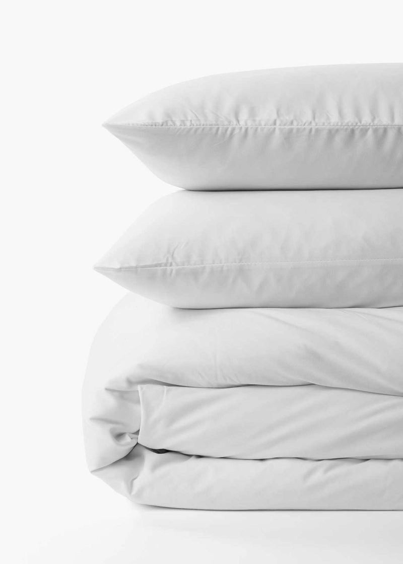 WOOLWORTHS Duvet Set Recycled Microfiber White Double