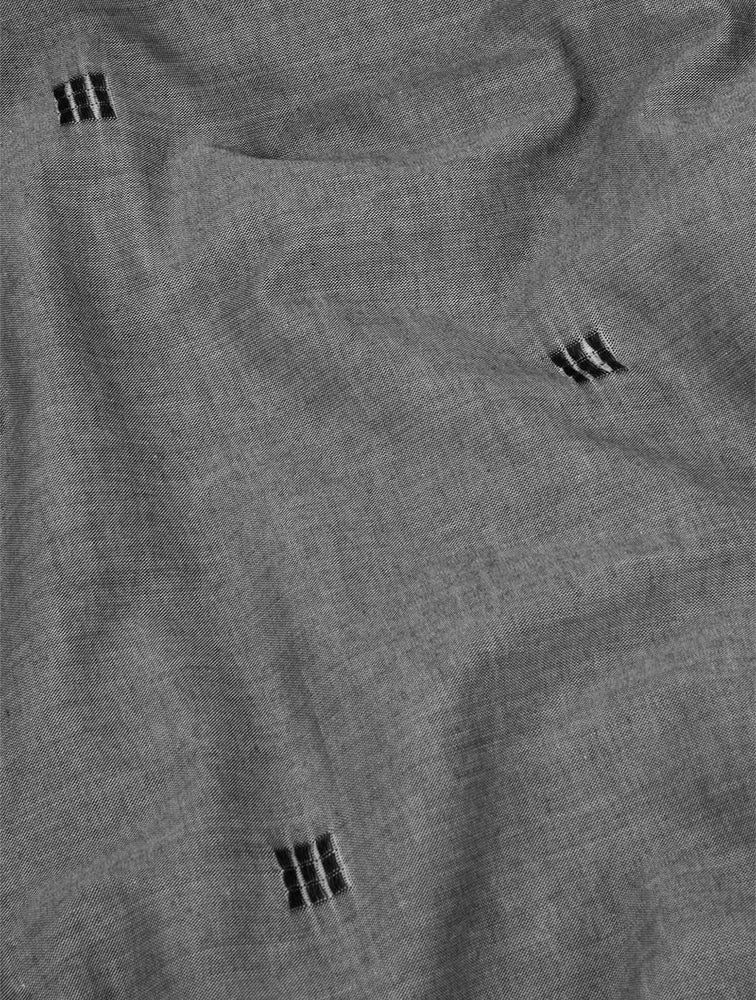WOOLWORTHS Duvet Cover Set Cotton Minimal Dobby Stitch 180TC Studio W. Grey King