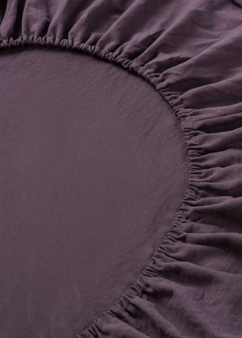 WOOLWORTHS Fitted Sheet Microfiber Plain Sets King Asst