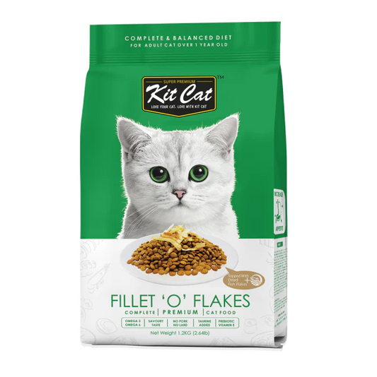 KIT CAT Dry Food Fillet O' Flakes 5kg