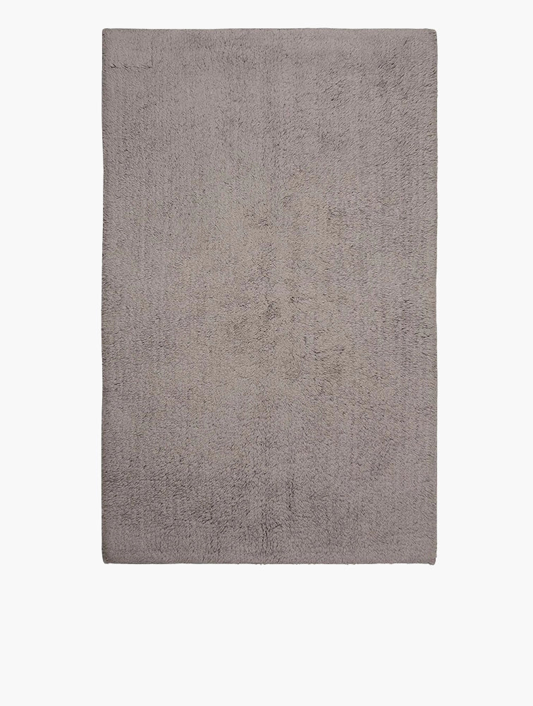 WOOLWORTHS Bathmat Reversible Cotton W Collection. Grey