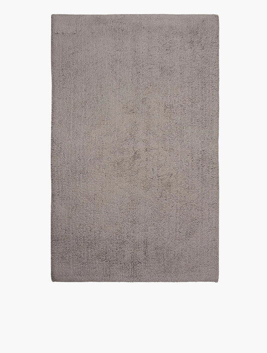 WOOLWORTHS Bathmat Reversible Cotton W Collection. Grey