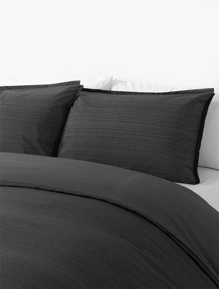 WOOLWORTHS Duvet Cover Set  Cotton 180TC Studio W. Macha Charcoal