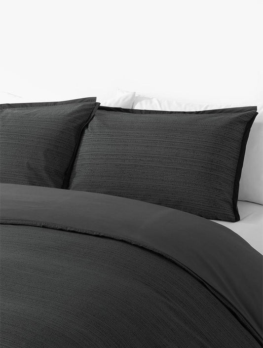 WOOLWORTHS Duvet Cover Set  Cotton 180TC Studio W. Macha Charcoal
