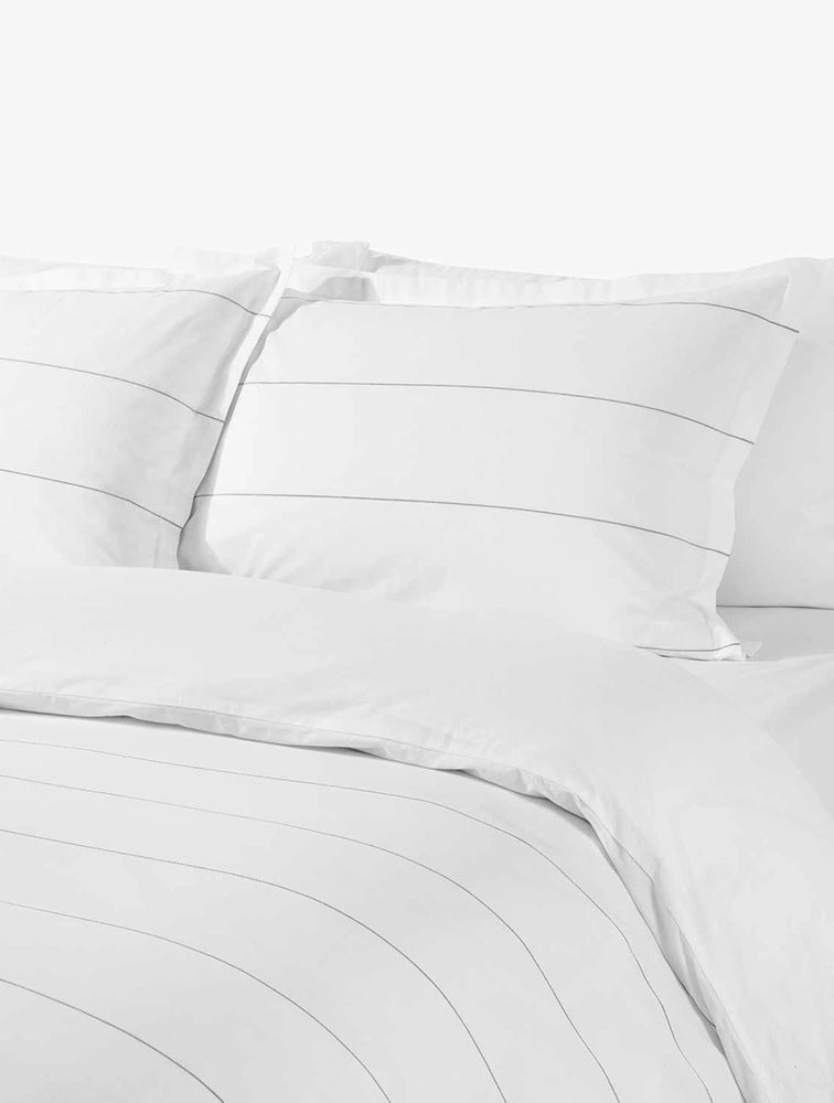WOOLWORTHS Duvet Cover Set Hudson 180TC Studio W. White Double
