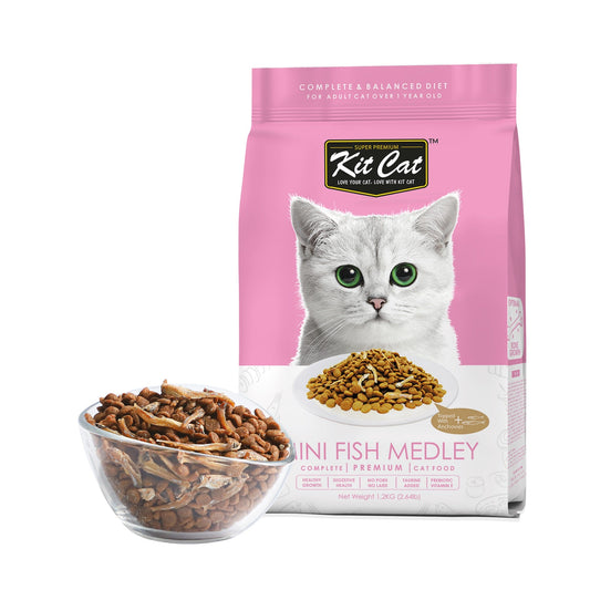 KIT CAT Dry Food Mini Fish Medley 5kg