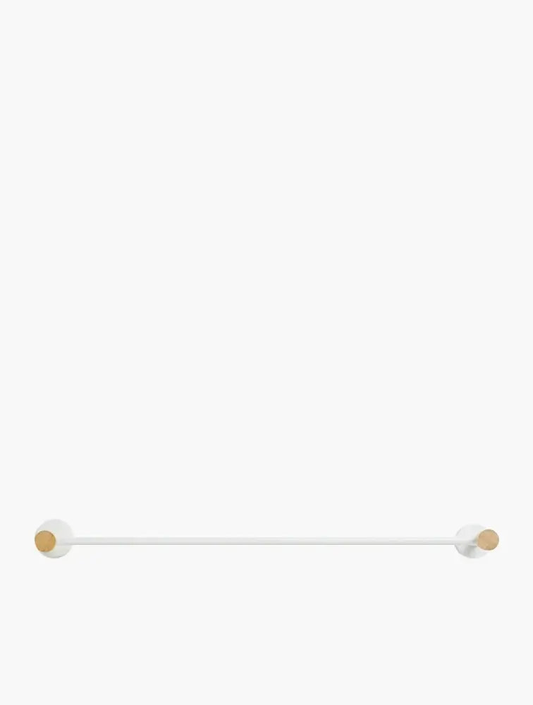 Resistant to rust, scratches, peeling & fading High quality stainless steel Can be quickly and easily mounted in any bathroom Do not install on rough and uneven walls Dimensions: 63 cm L Colour : White