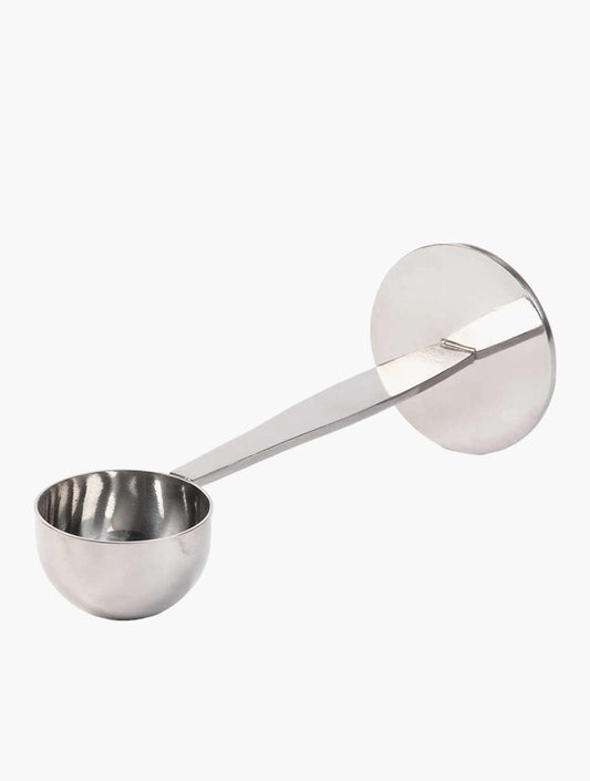 WOOLWORTHS Silver Coffee Measuring Spoon with Tamper