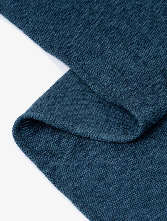 WOOLWORTHS Throw Chenille Indigo 180x140cm
