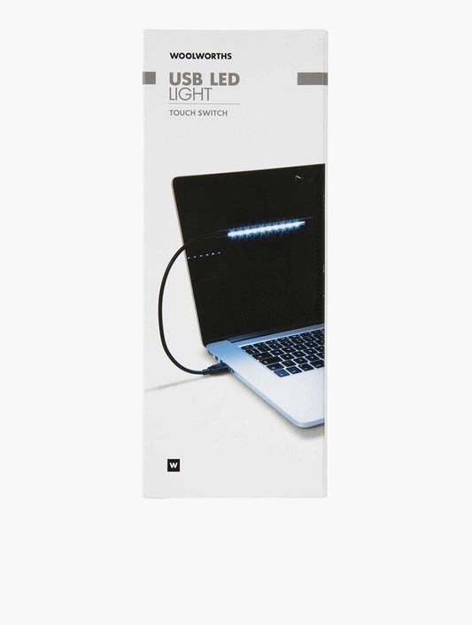 WOOLWORTHS USB Led Light Black