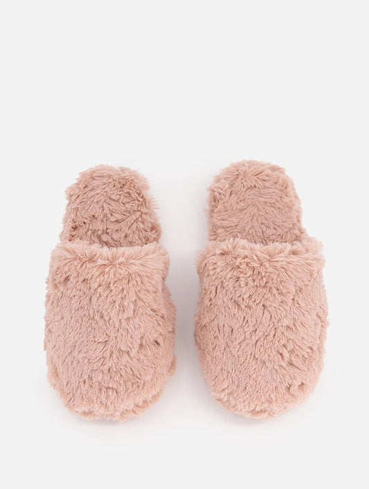 WOOLWORTHS Slippers Mule Faux Fur