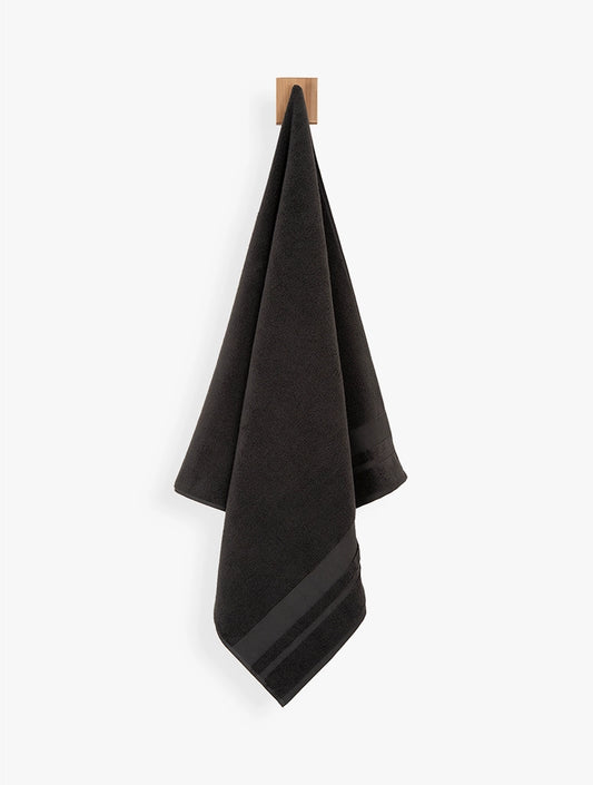 WOOLWORTHS Hand Towel Zero Twist Studio W. Charcoal